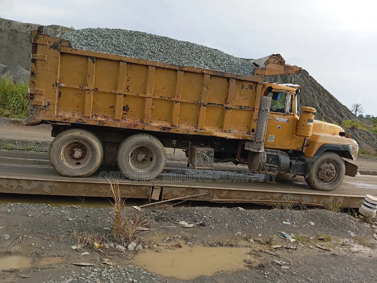 Iron Chippings and Granite