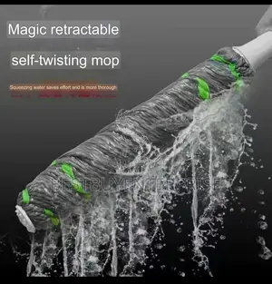 Retractable Self Sqeezing Mop