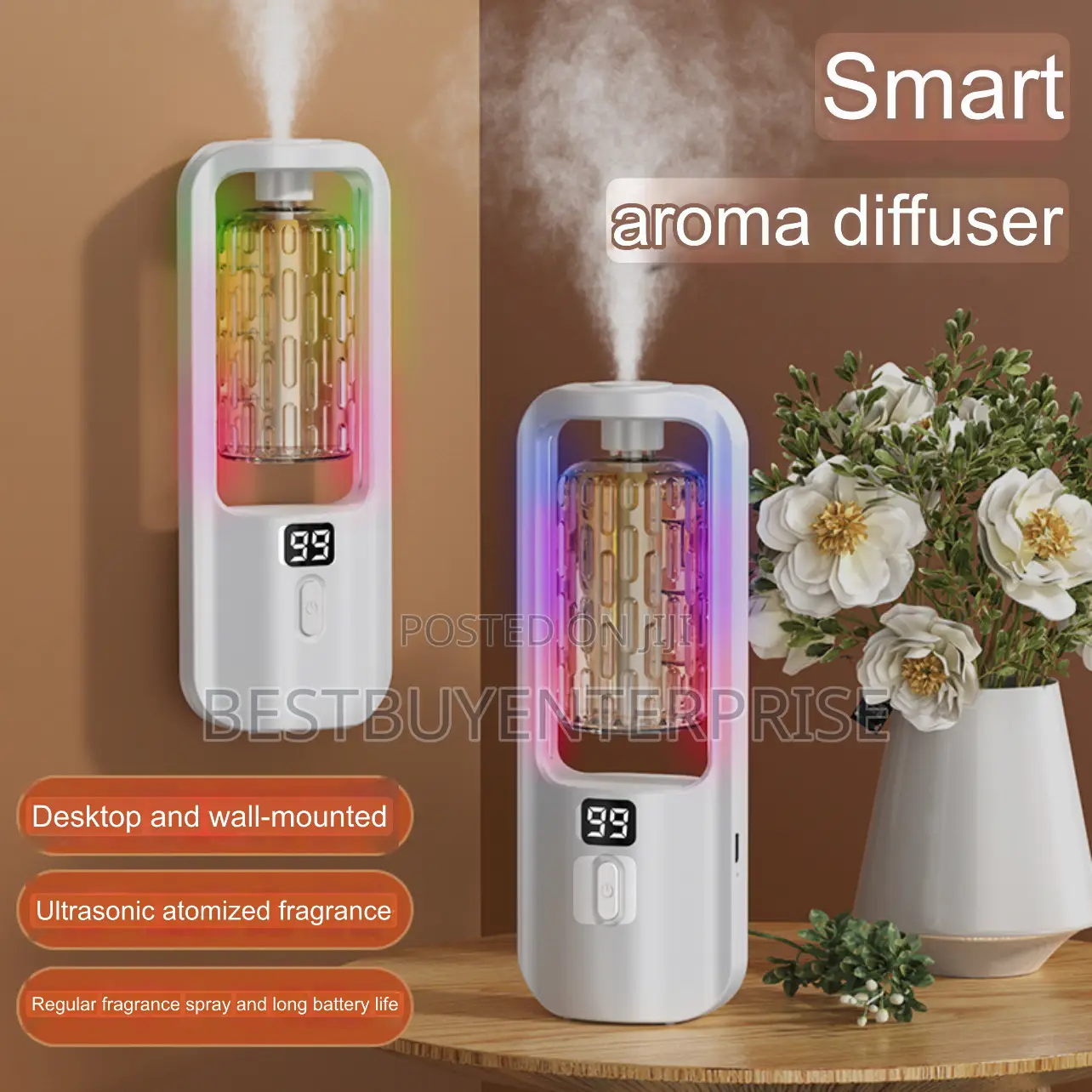 Aromatic Wall Mount Smart Diffuser