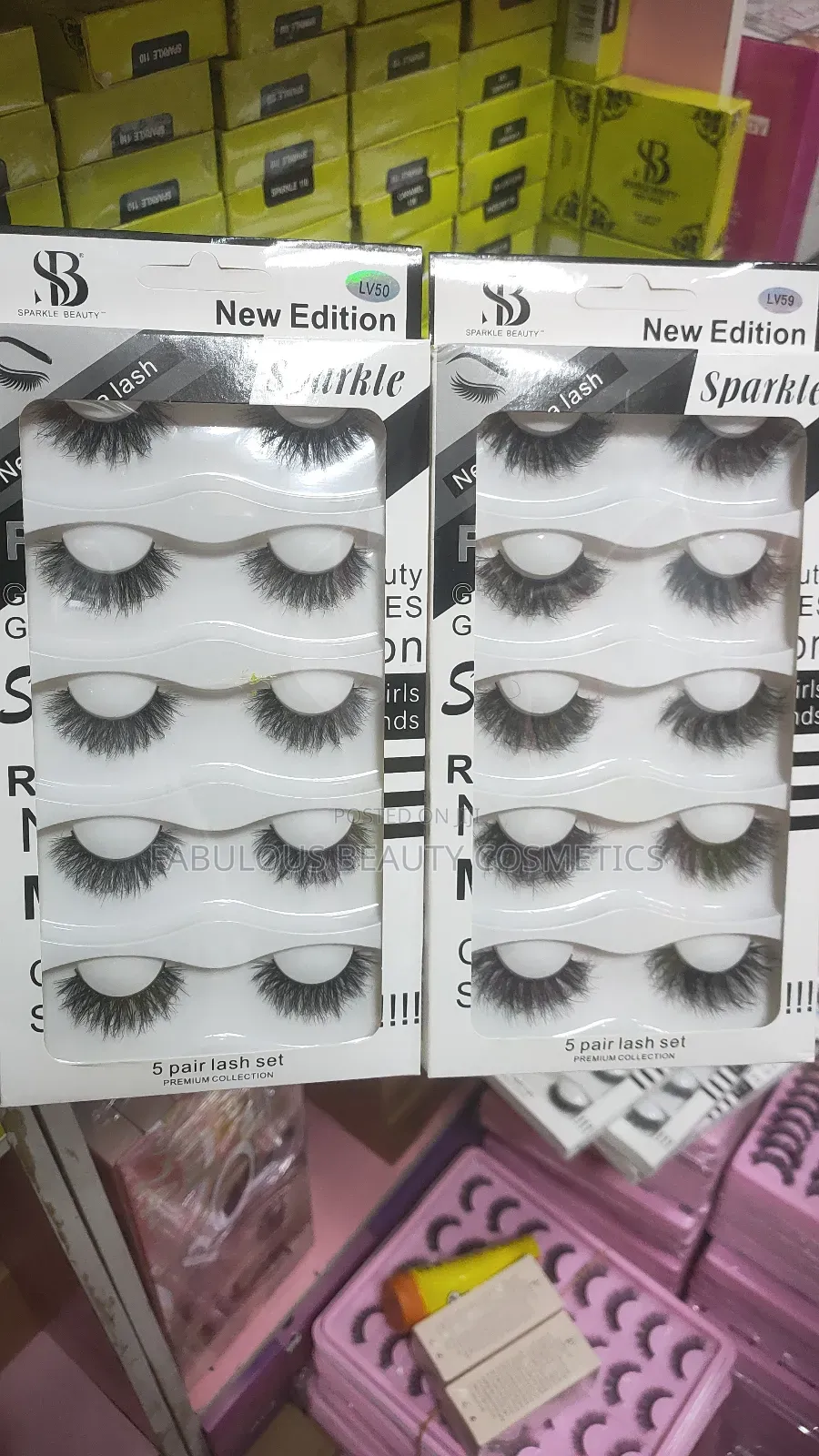 Sparkle Beauty Cosmetics Lashes