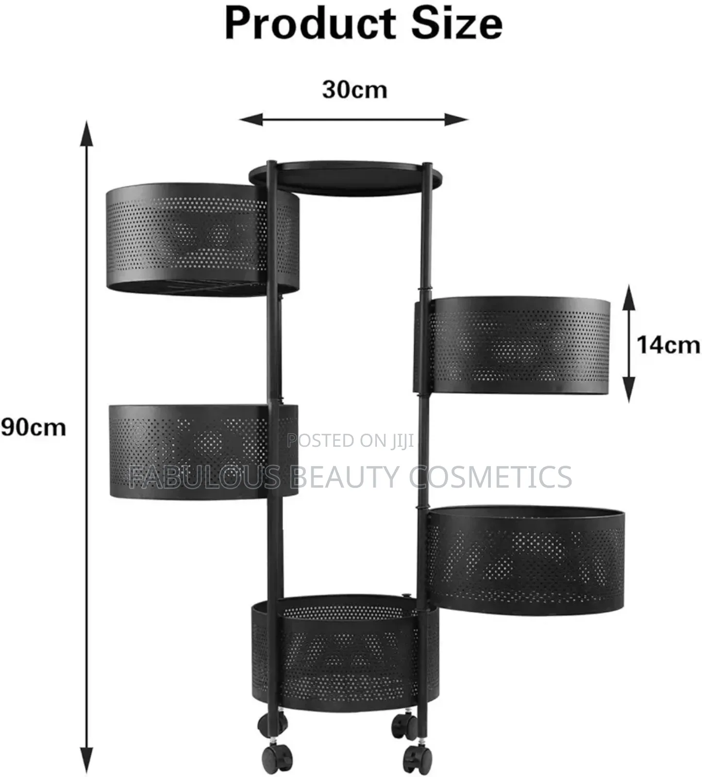 •Rotating Kitchen Baskets •Fruit and Vegetable Storage.