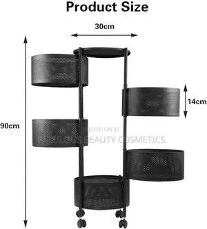 •Rotating Kitchen Baskets •Fruit and Vegetable Storage.