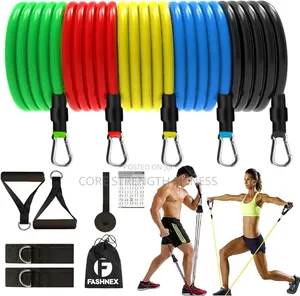 Latex Multi Purpose Resistance Band With Door Hanger