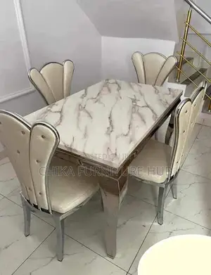 Quality Set of Marble Dinning