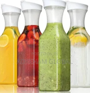 1500ml Large Capacity Water Carafe With Lid,Plastic Pitcher