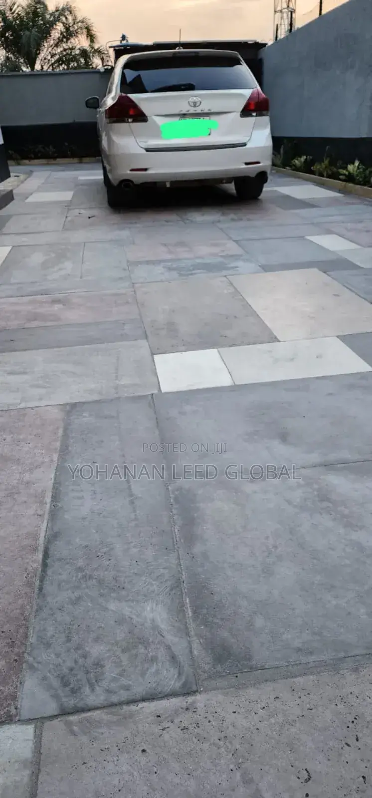 Installation Concrete of Stamp Concrete
