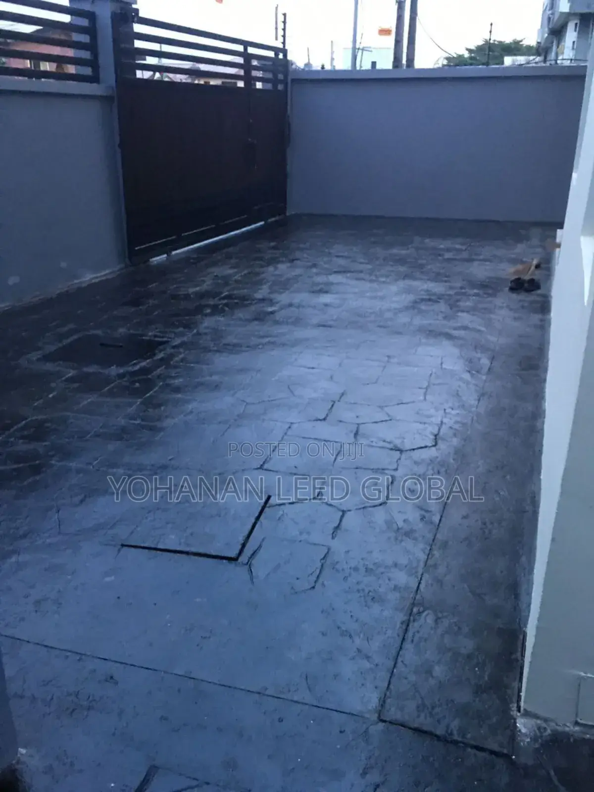 Installation Concrete of Stamp Concrete