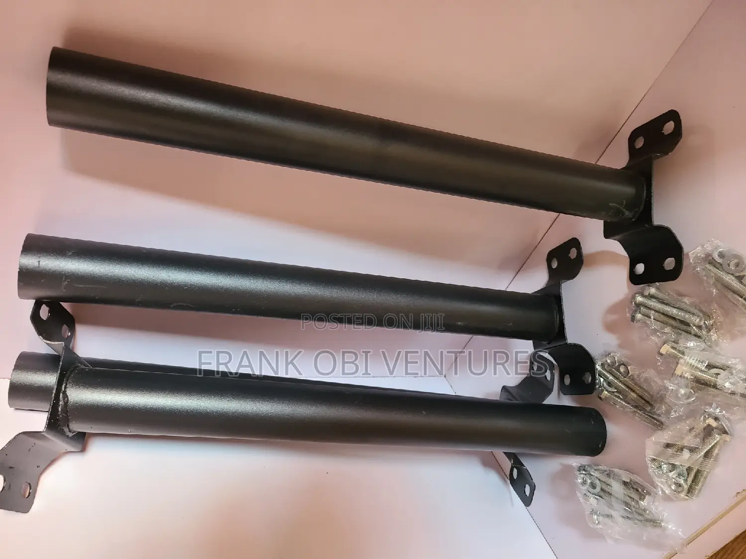 Foreign Solar Poles ( Black)