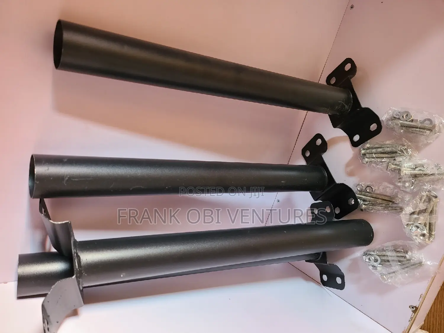 Foreign Solar Poles ( Black)