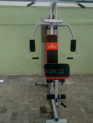 One Multi-Station Gym Machine