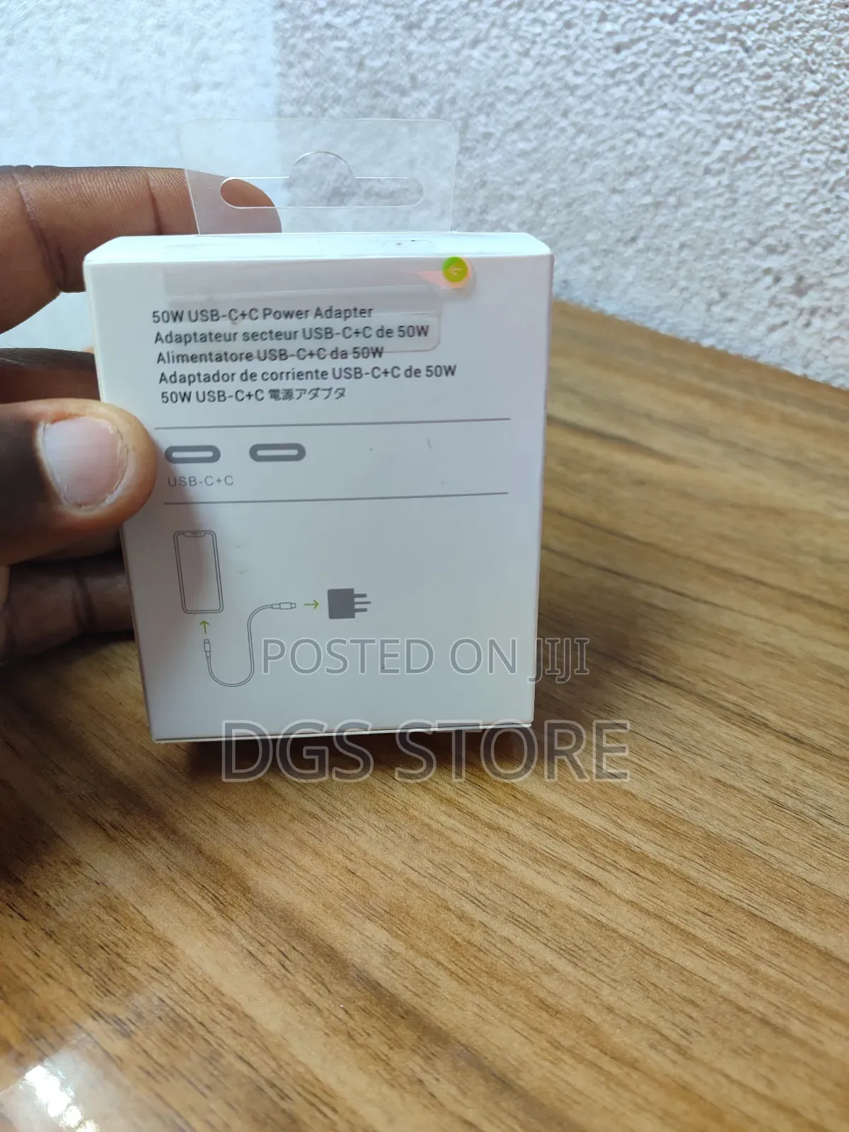 Apple Usb C+C 50w Power Adapter Charger