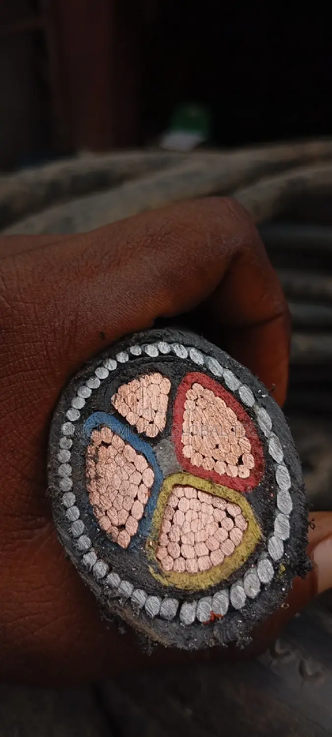 150mm 3.5core Electrical Armoured Cable and Wires 