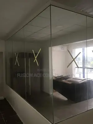 Frame and Frameless Glass Office Partitioning