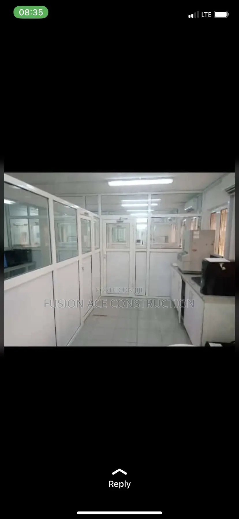 Frame and Frameless Glass Office Partitioning