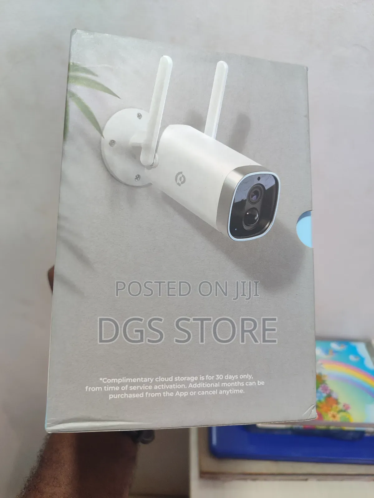 Powerology Wireless Outdoor Camera With Solar Panel