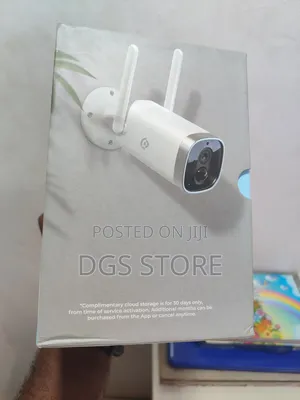 Powerology Wireless Outdoor Camera With Solar Panel
