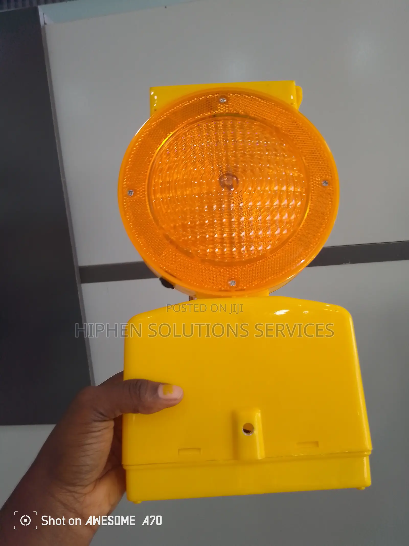 Solar Barricade Light, LED, 7-1/2"