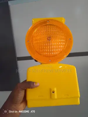 Solar Barricade Light, LED, 7-1/2"