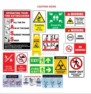 Caution Signages/Directional Signages