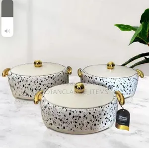 Luxury Casserole Dish Set With Lids in 3pcs