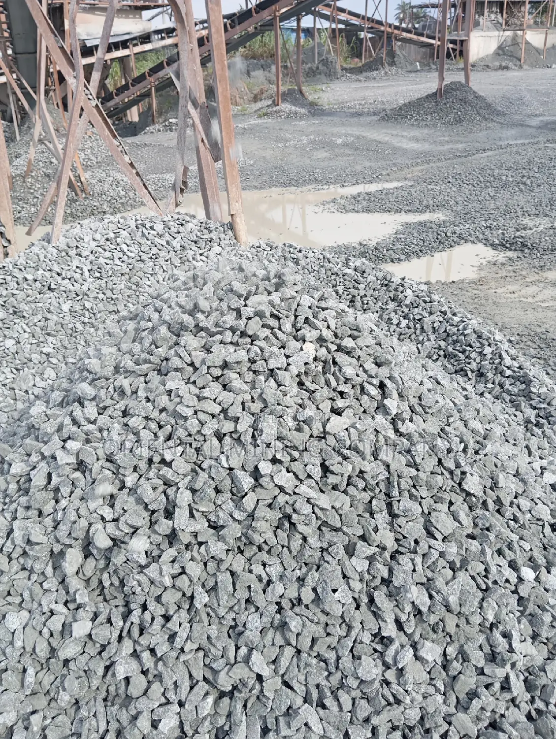 Iron Chippings and Granite