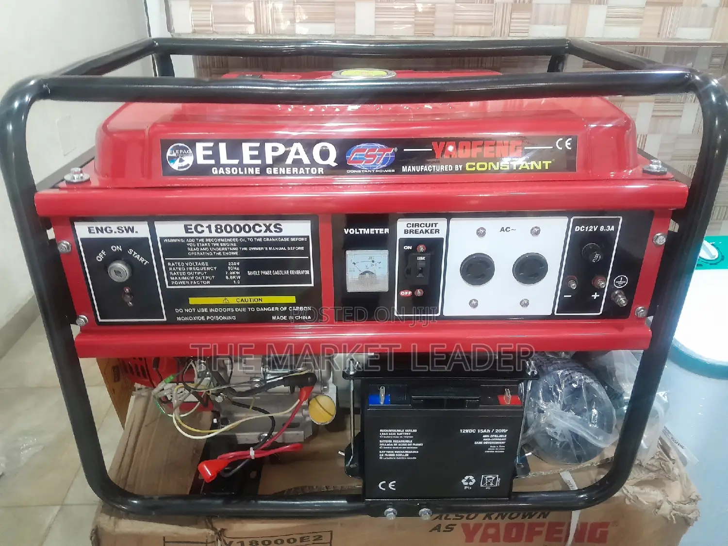Elepaq Generator 18000 7kva