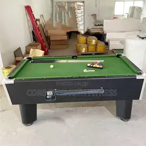 8ft Commercial Coin Operated Snooker With Full Accessories