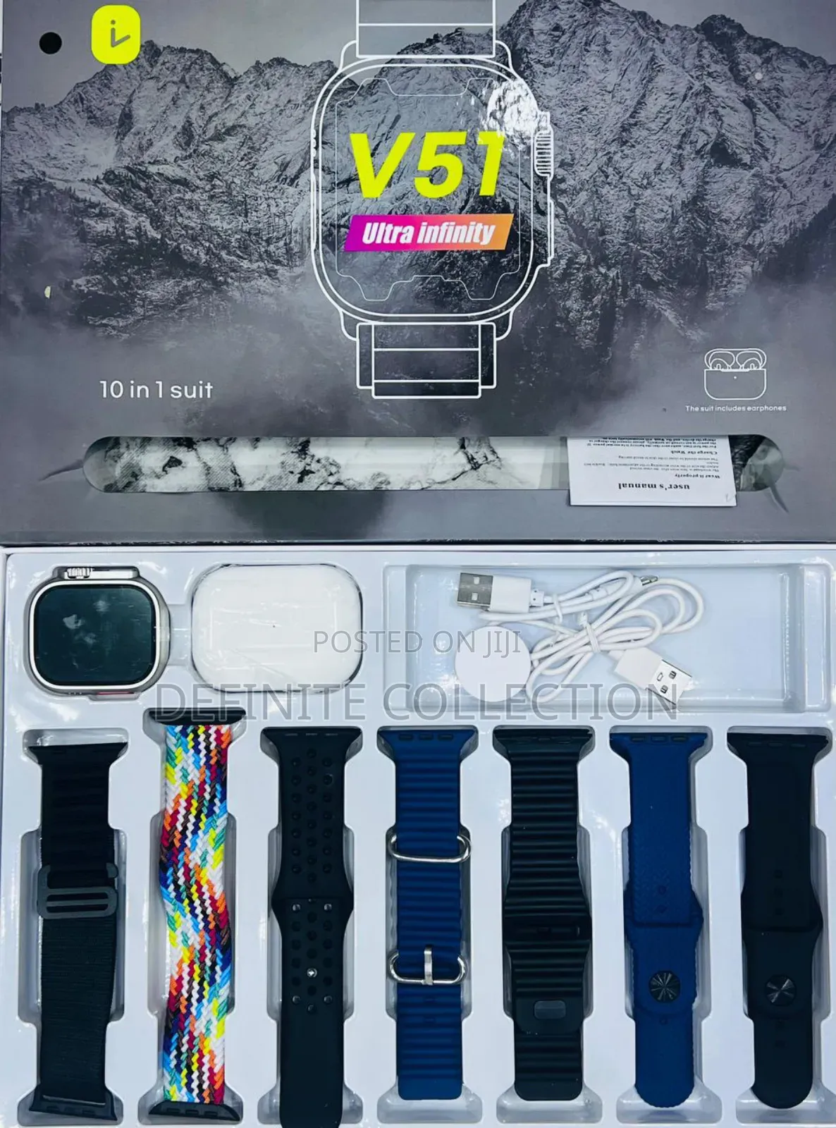 V51 Ultra Infinity Smartwatch