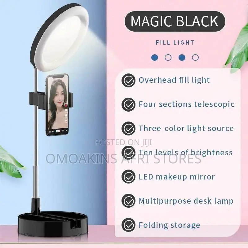Ring Makeup Desk Light