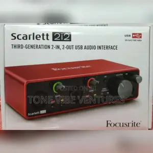 Focurite Scarlett 2i2 3rd Generation