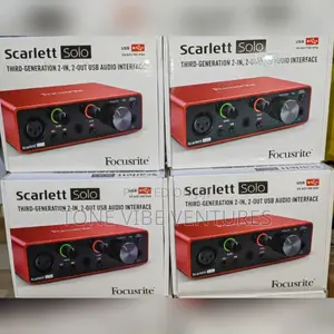 Focurite Scarlett Solo 3rd Generation