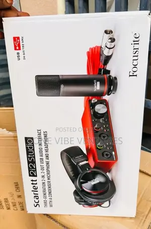 Focurite Scarlett 2i2 Studio 3rd Generation