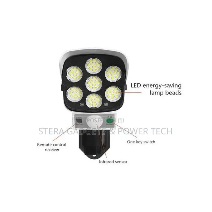 77 Led Solar Motion Sensor Security Light