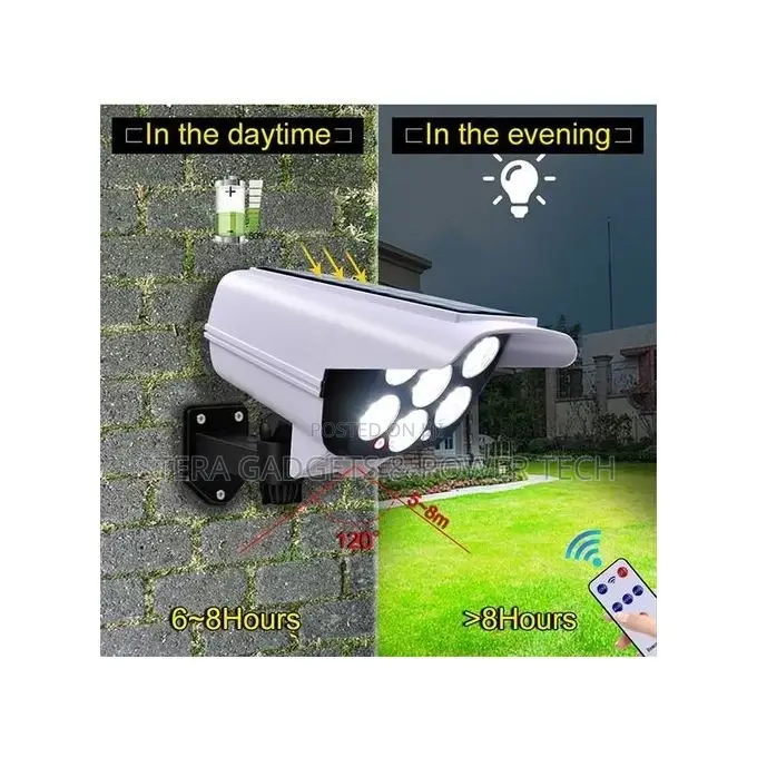 77 Led Solar Motion Sensor Security Light