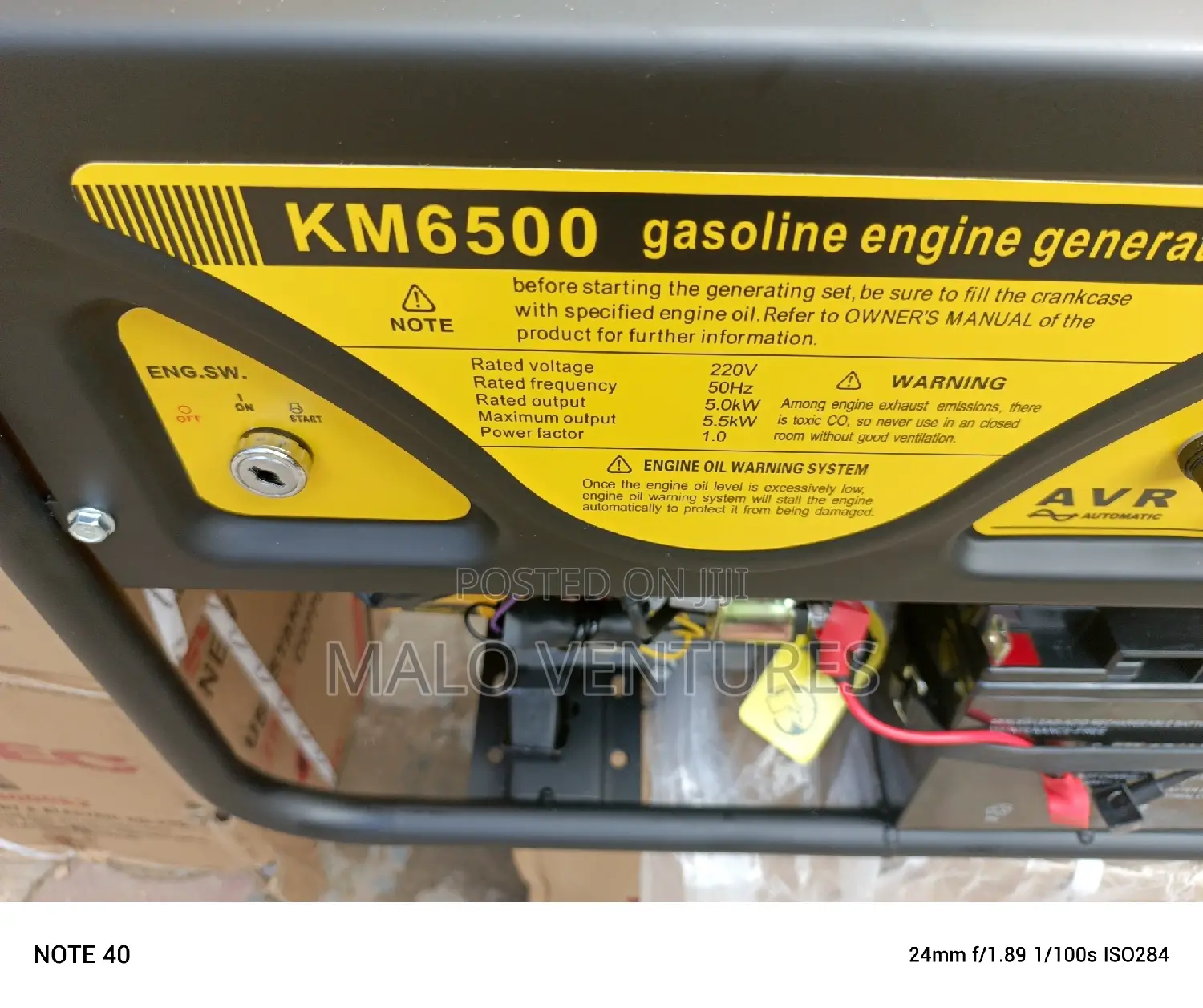 15hp Kemage Key Start 100% Copper Generator