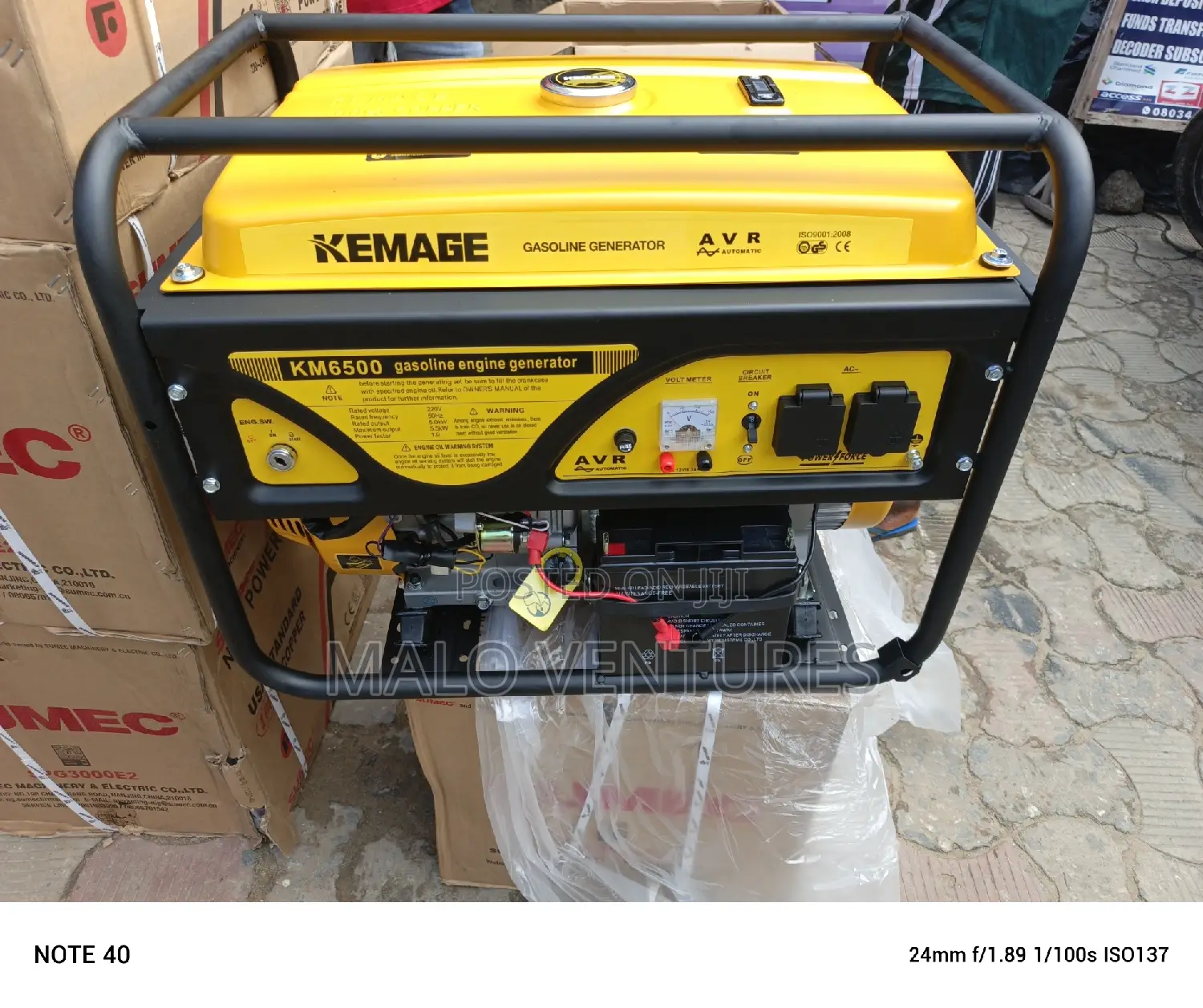 15hp Kemage Key Start 100% Copper Generator
