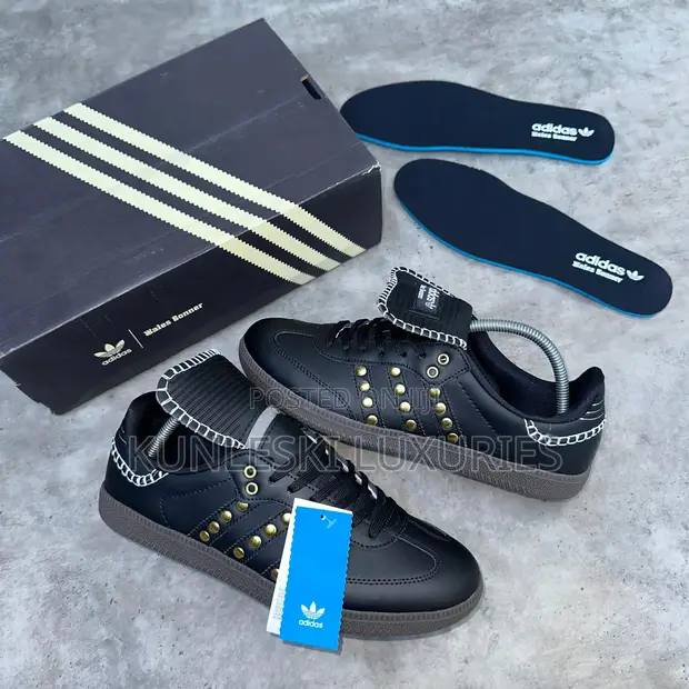 adidas gazelle silver green womens ADIDAS Samba "Wales Bonner - Studded Pack