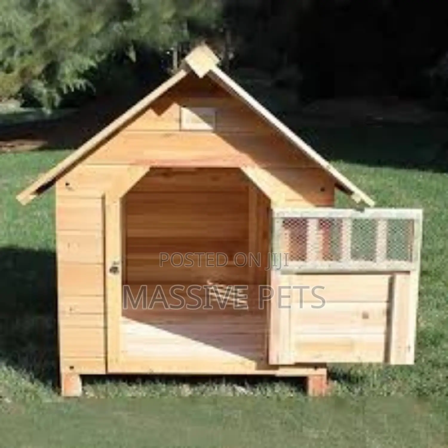 Wooden Dog Cage