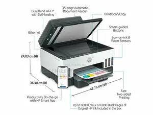 HP Smart Tank 750 All-in-One Printer (6UU47A)