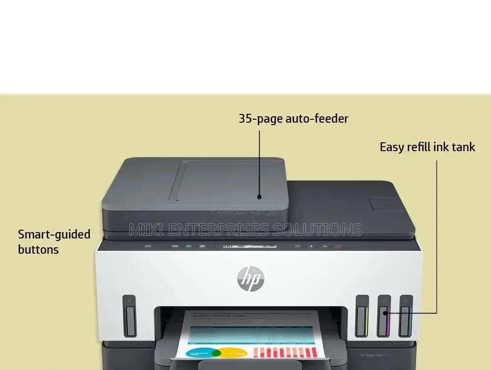 HP Smart Tank 750 All-in-One Printer (6UU47A)