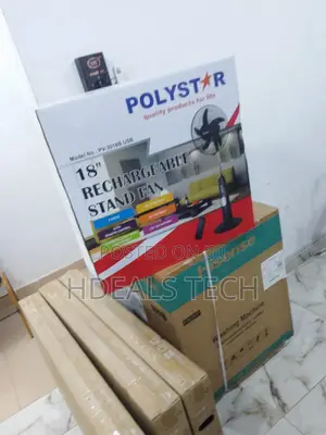 Best Rechargeable 18'' Stand Fan | Polystar.