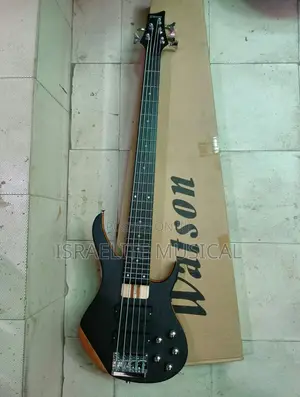 Quality Watson Active 5 String Professional Bass Guitar