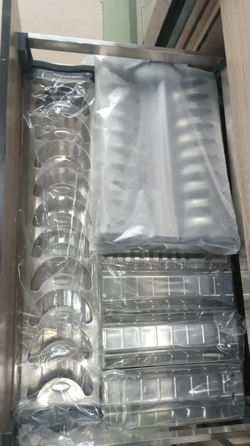 80cm Luxury England Drawer Plate Rack