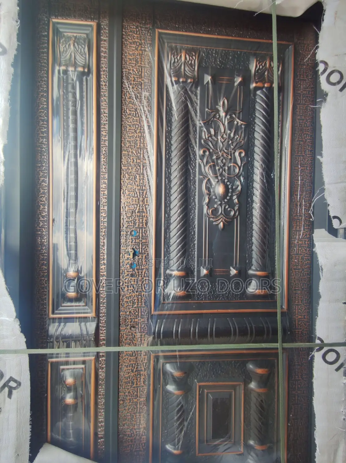 Strong High Quality Cast Aluminium Security Door