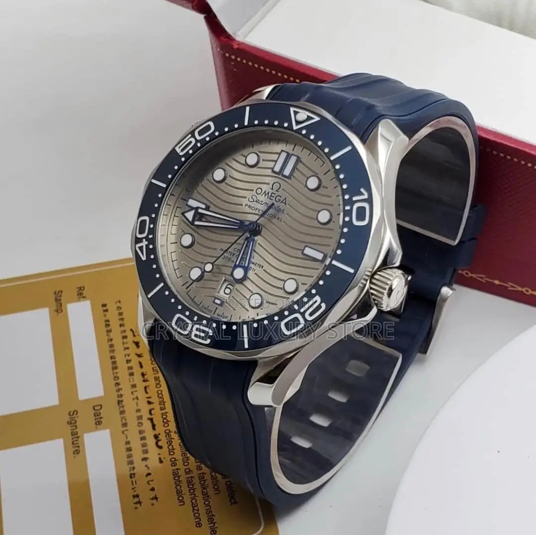 Omega Automatic Engine Quality Luxury Wristwatch