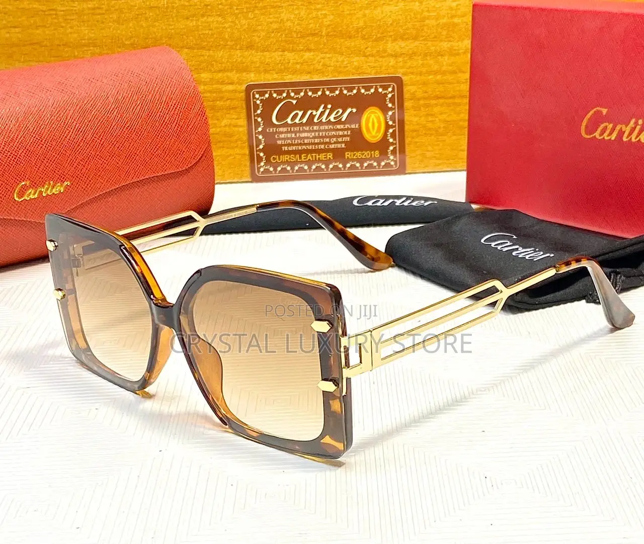 Cartier Quality Luxury Sunglasses