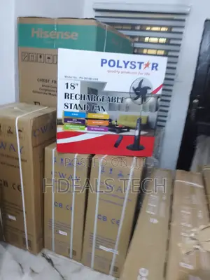 Polystar 18 Inch Industrial Fan With Adjustable Height.