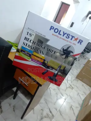 Convenience Standing Fan 18inches | Polystar Rechargeable