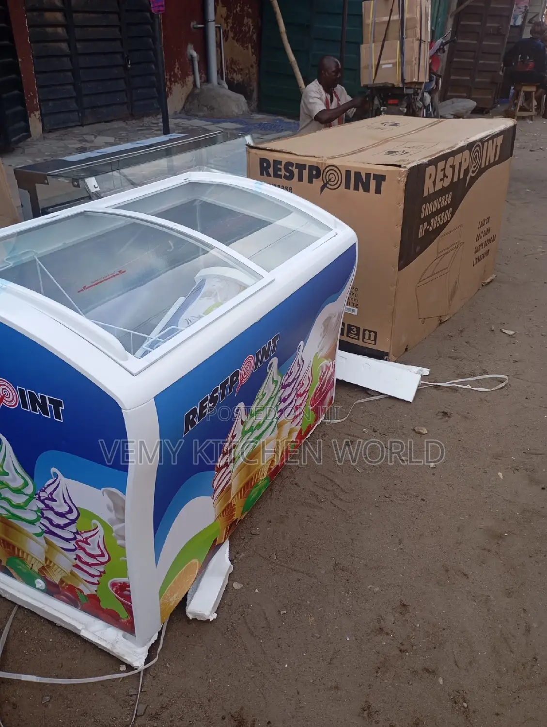 Ice Cream Display Freezer 2doors
