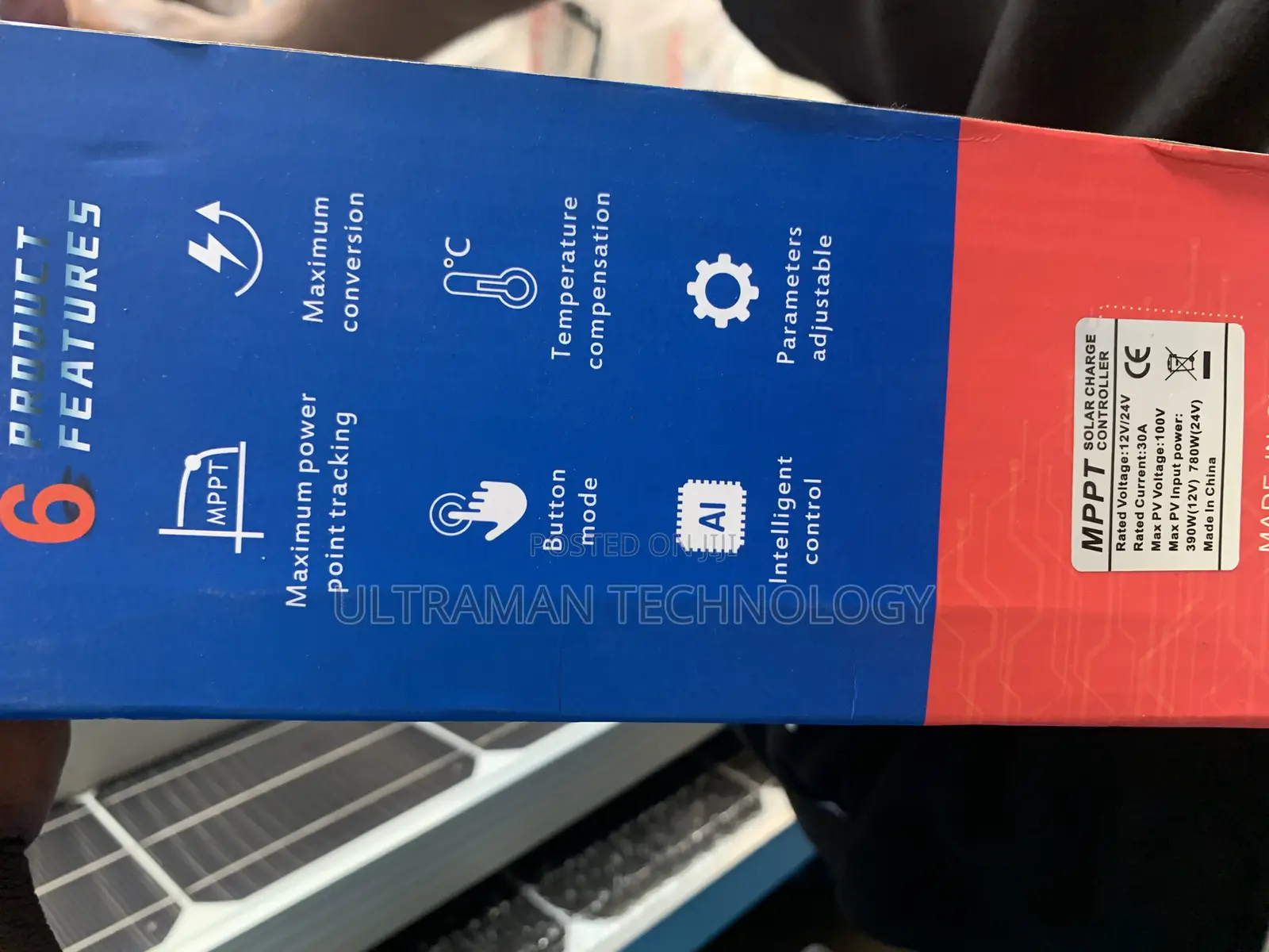 30 Ahs MPPT Charge Controller (Sms)